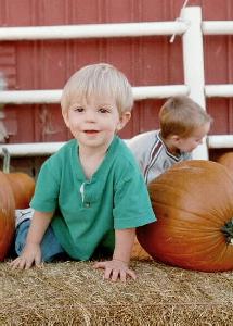 In the pumpkin patch