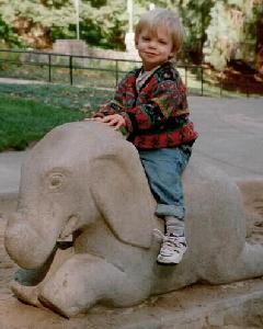 Mason at the Zoo